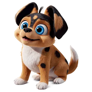 Animated Small Dog Character PNG 85 PNG