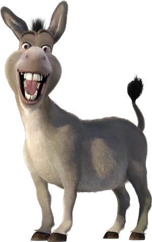 Animated Smiling Donkey