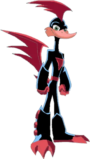Animated Speedster Character PNG image