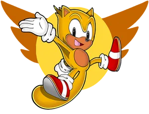 Animated Speedster Character