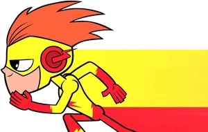 Animated Speedster Kid