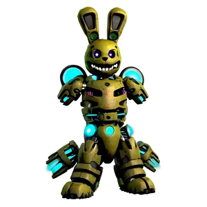 Animated Springtrap Design Png 05252024 PNG image