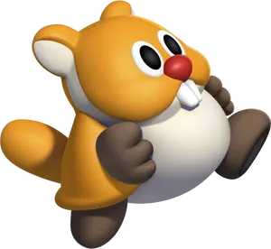 Animated Squirrel Character