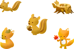 Animated Squirrel Collection