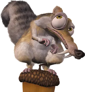 Animated Squirrelwith Acorn