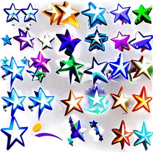 Animated Stars Transparent PNG Mof43 PNG