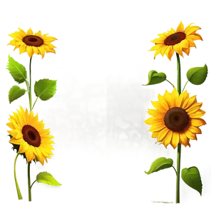 Animated Sunflower Gif PNG Rqp41