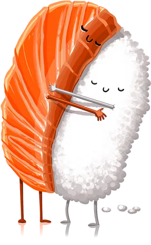 Animated Sushi Hug