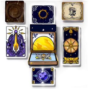 Animated Tarot Cards Png Ndj30 PNG image