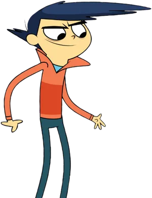 Animated Teen Character Pose PNG