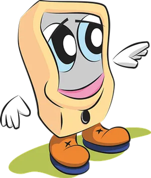Animated Toaster Character