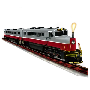 Animated Train Scene PNG Nje PNG