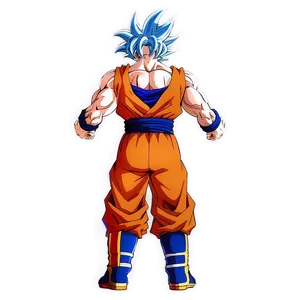 Animated Ultra Instinct Goku Png Dhn87 PNG image