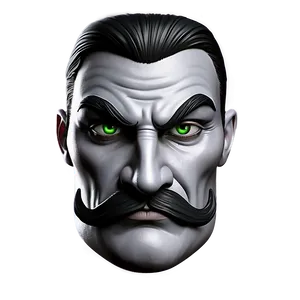 Animated Villain Mustache PNG Rji