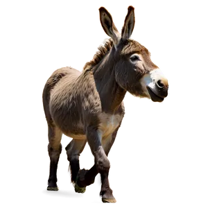 Animated Walking Donkey PNG 05232024