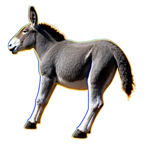 Animated Walking Donkey PNG Mwh