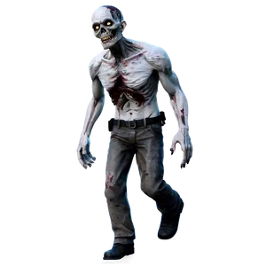 Animated Walking Zombie Png Qtr3 PNG image