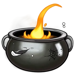 Animated Witch Cauldron PNG 39