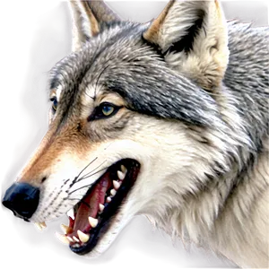 Animated Wolf Face Character Png 90 PNG image