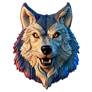 Animated Wolf Head Gif To PNG 16