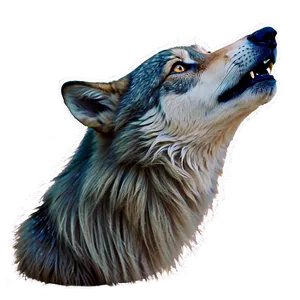 Animated Wolf Head Gif To PNG 80