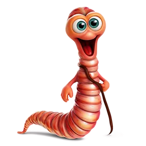 Animated Worm Character Png Tgb55 PNG image