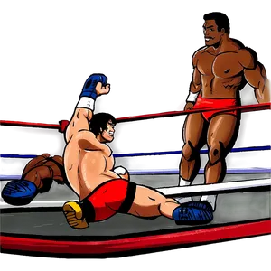 Animated Wrestling Ring Scene PNG 60 PNG