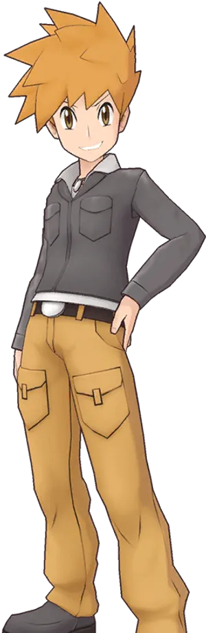 Animated Youthful Character Pose