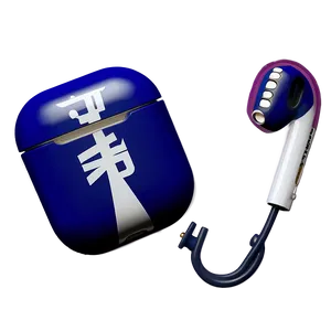 Anime Airpods Case Graphic PNG Ewc