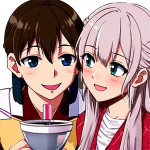 Anime Blush On Date Png 11 PNG image