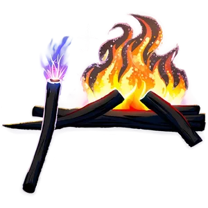 Anime Bonfire Night Png Xrg5 PNG image