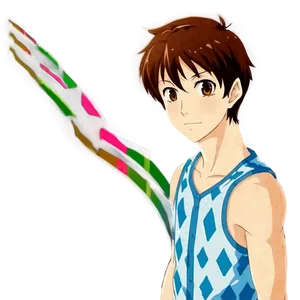 Anime Boy With Brown Hair Png 40 PNG image