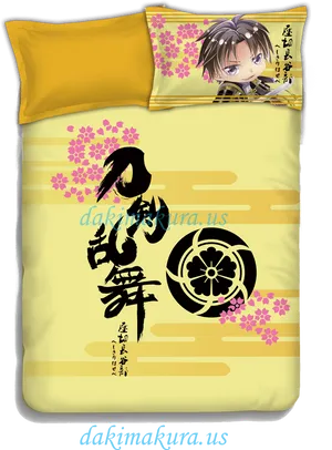 Anime Character Body Pillow Design PNG