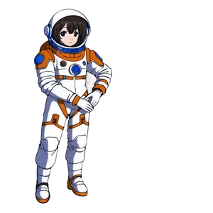 Anime Character In Space Suit PNG 60 PNG