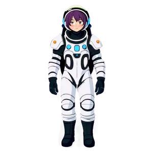 Anime Character In Space Suit PNG Rbw77 PNG
