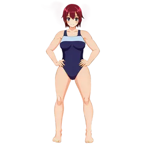 Anime Character In Swimsuit PNG Gek71 PNG