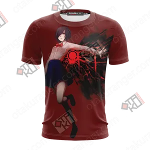 Anime Character Red T Shirt Design PNG image