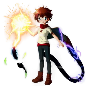 Anime Character With Magical Powers Png 06252024 PNG image