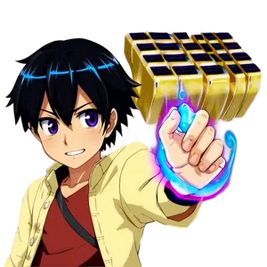 Anime Character With Magical Powers Png 27 PNG image