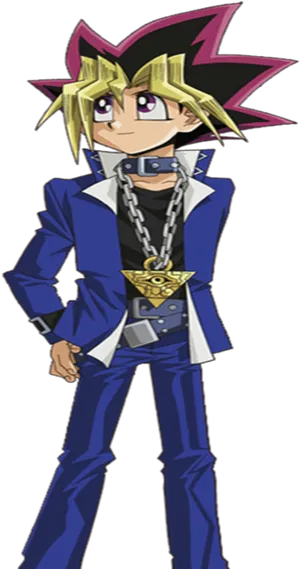 Anime Character Yugi Muto Yu Gi Oh PNG image