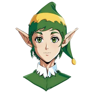 Anime Elf Face PNG Cyx