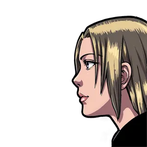 Anime Face Profile Png 26 PNG image