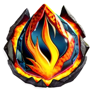 Anime Fire Crystal PNG 38 PNG