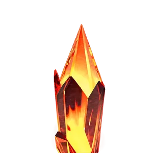Anime Fire Crystal PNG Mmx