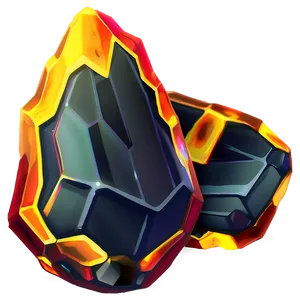 Anime Fire Crystal PNG Oad