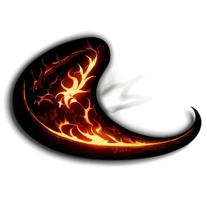 Anime Fire Curse Mark Png 06252024 PNG image