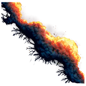 Anime Fire Explosion Art PNG 06252024 PNG