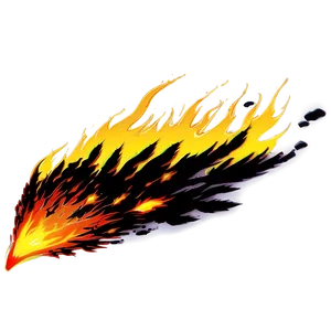 Anime Fire Explosion Art PNG Kcv22 PNG