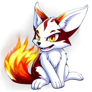 Anime Fire Fox PNG 06252024