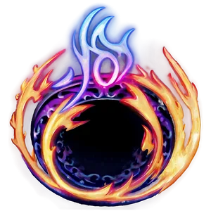 Anime Fire Magic Circle PNG Xxf PNG